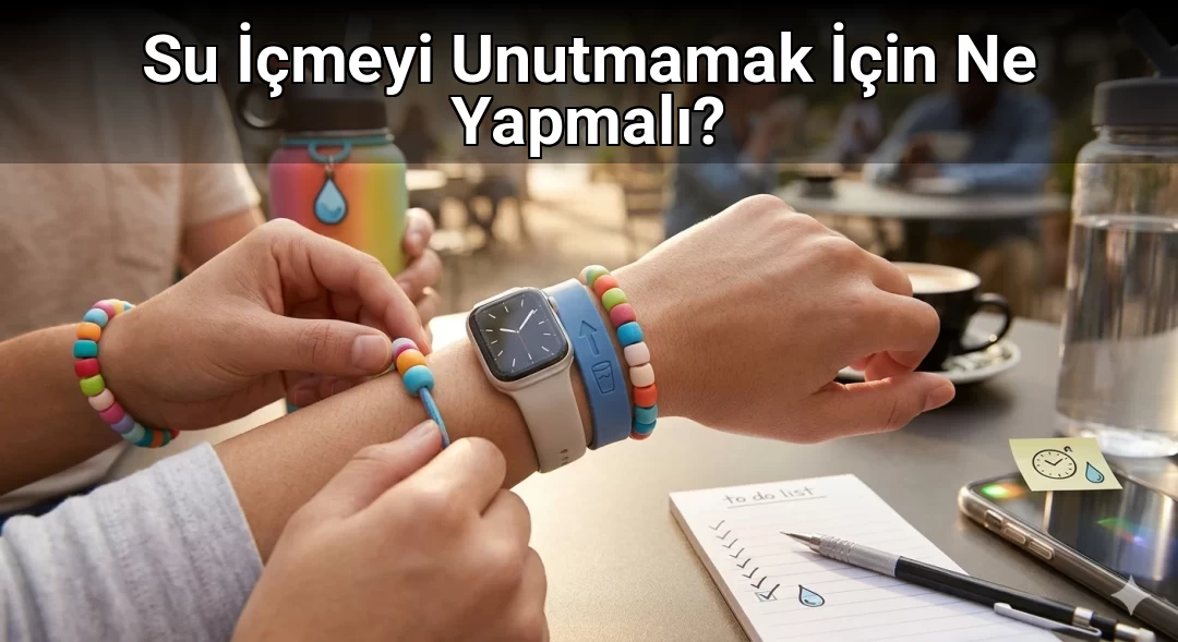 Su İçmeyi Unutmamak İçin Ne Yapmalı?